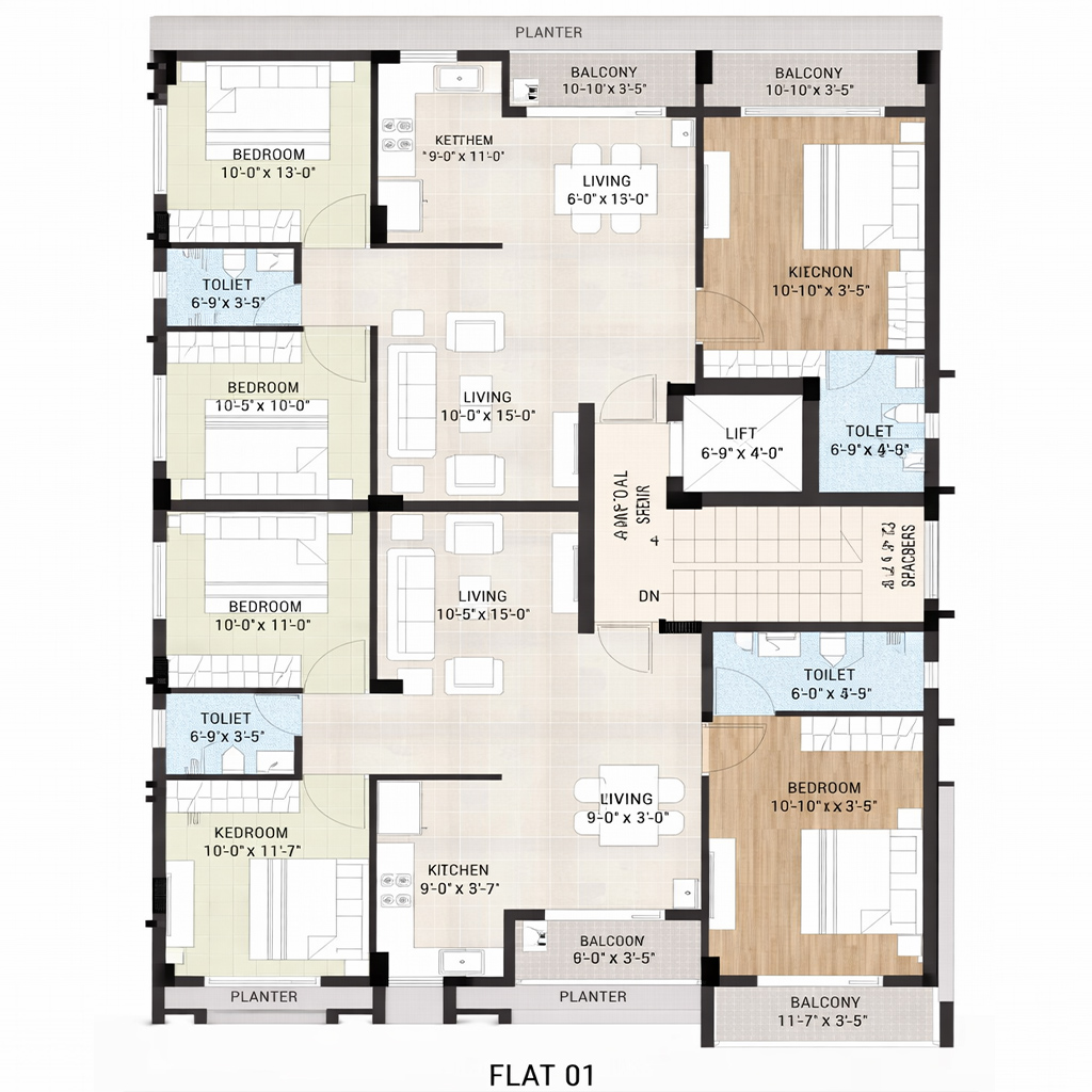 Typical Floor Plan